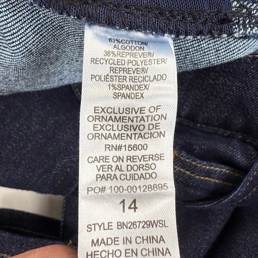 Madewell Dark Blue Wide Leg Jeans - Picture 8 of 14